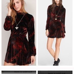 Gorgeous Free People romper in Onyx Combo